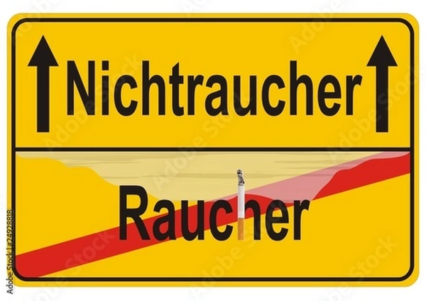 Obraz Nichtraucher