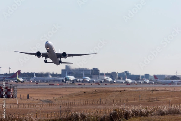 Obraz 成田空港からの離陸#5