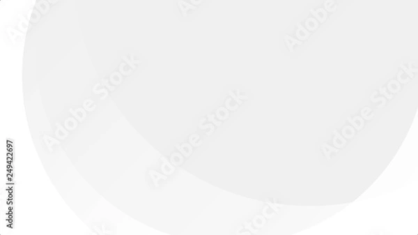 Fototapeta White gradient abstract curve pattern on gray background.