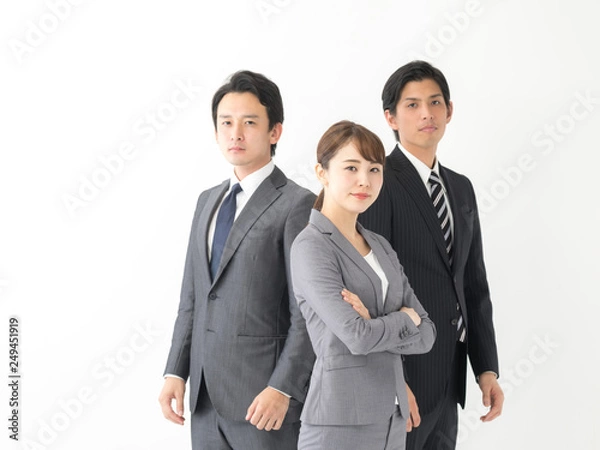 Fototapeta ビジネスチーム