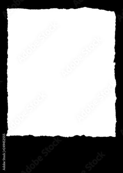 Obraz Film Decorative Black & White Photo Frame