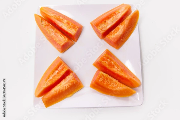 Obraz Papaya fruit dish