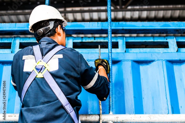 Obraz safety harness for work at height