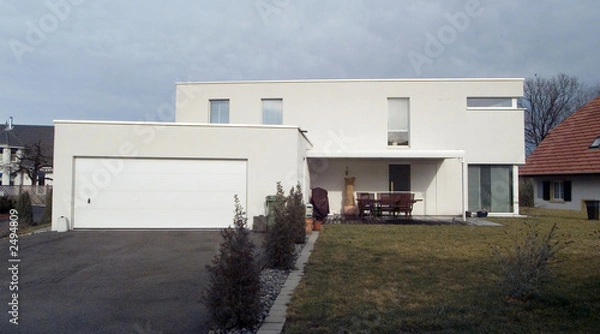 Obraz einfamlienhaus