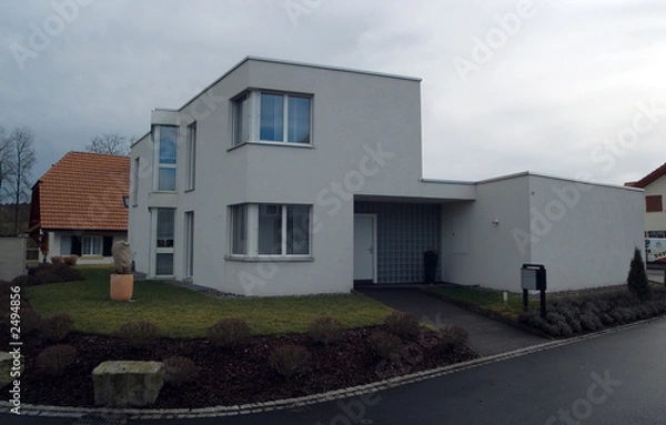 Obraz einfamlienhaus