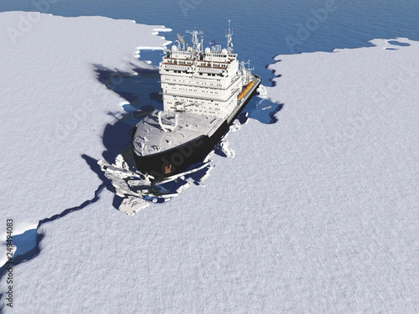Fototapeta Icebreaker