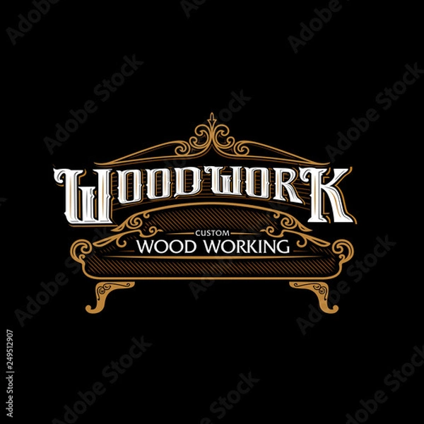 Obraz Wood Working Vintage
