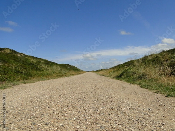 Obraz Auf dem Sandweg