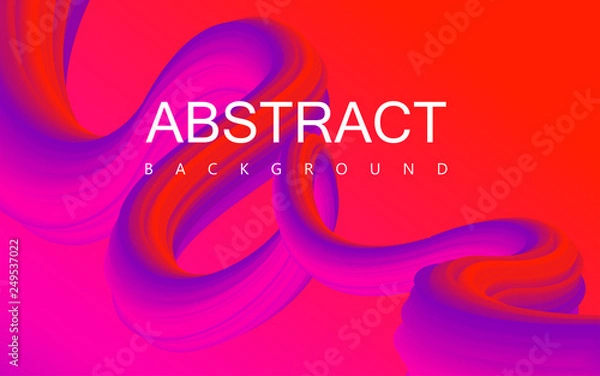 Fototapeta Creative background with abstract red and pink pattern.