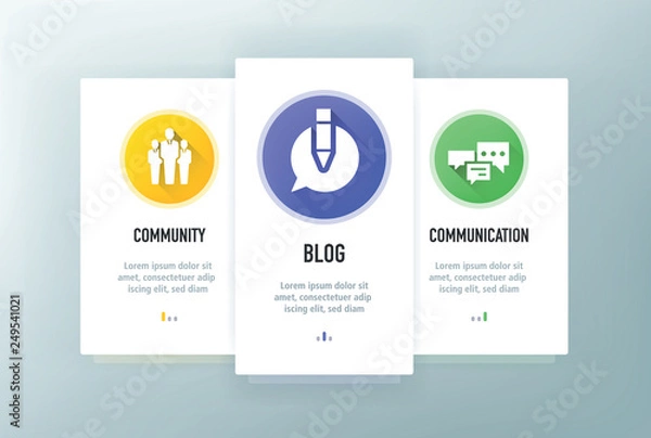 Obraz INTERNET MARKETING ICON CONCEPT