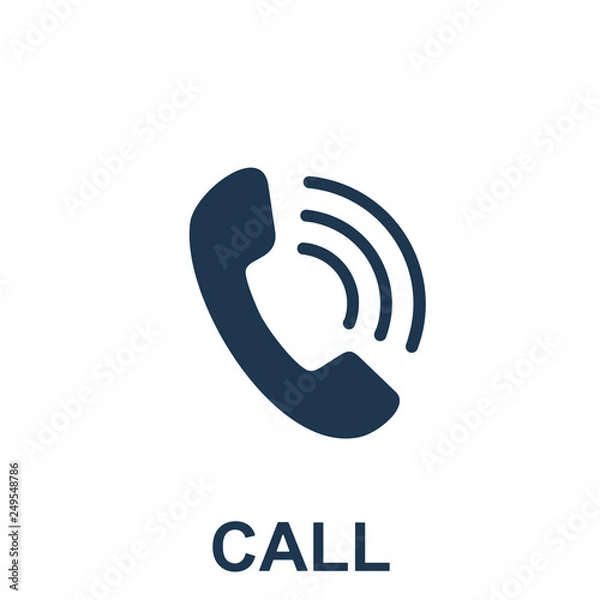 Obraz Call Vector Icon Eps10