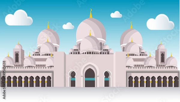 Obraz Abu Dhabi mosque