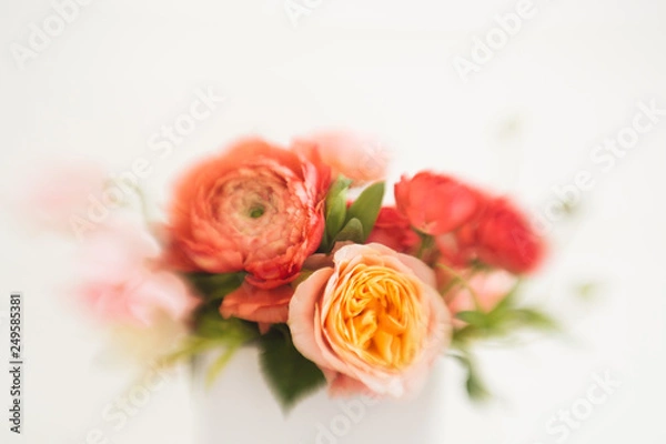 Fototapeta Peachy Florals