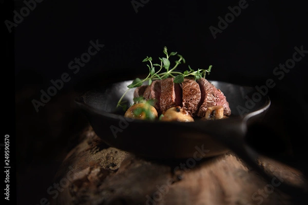 Fototapeta Venison Fillet with Thyme