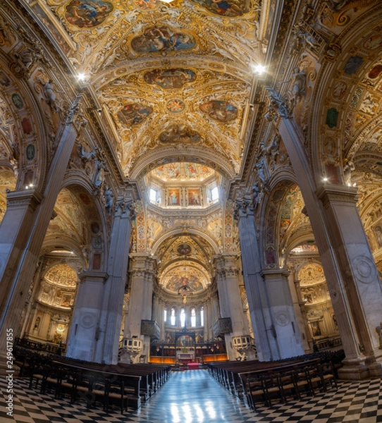 Fototapeta Colleoni Chapel in Bergamo