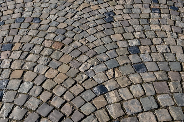 Obraz Kopfsteinpflaster