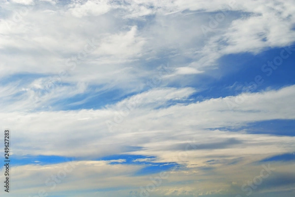 Fototapeta 空　雲　夕方　素材