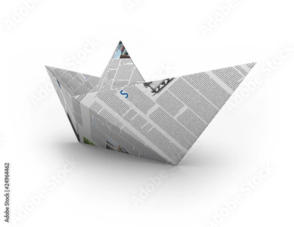 Obraz paper boat