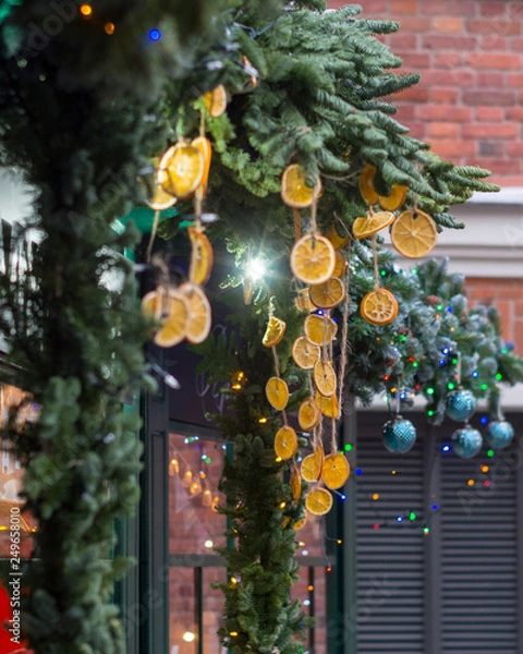 Obraz Christmas outdoor decoration