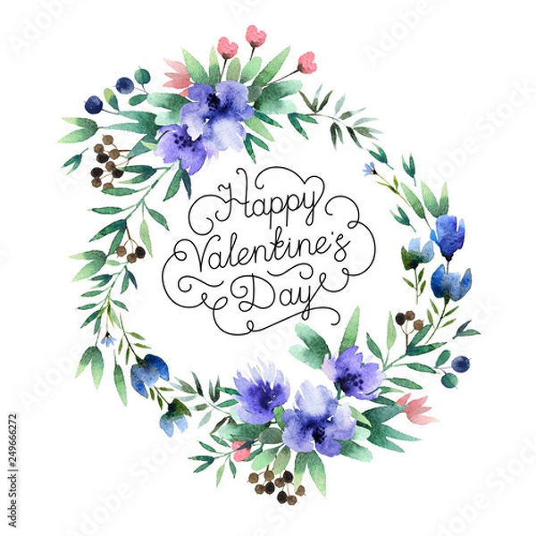 Fototapeta Decorative wreath