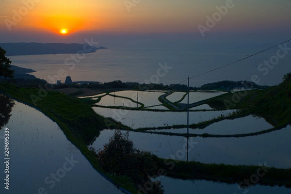 Fototapeta 東後畑棚田