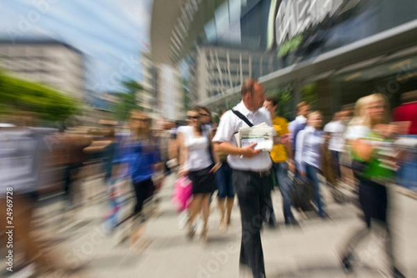 Obraz Fußgängerzone