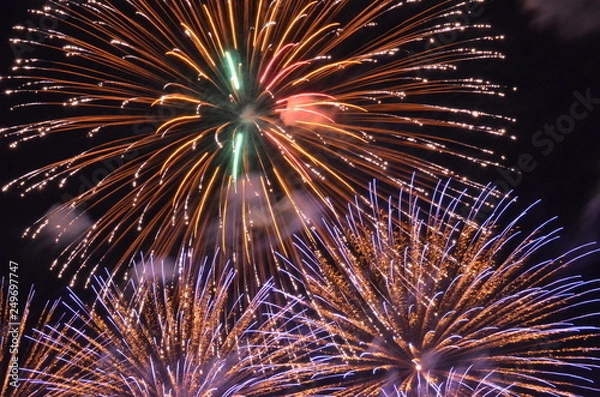 Fototapeta 大迫力の花火