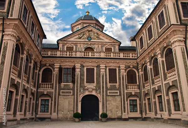 Fototapeta Favorite Castle was built by JML Rohrer 1710 1730 in  Germany.