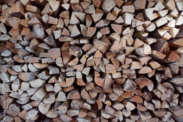 Obraz  firewood wall
