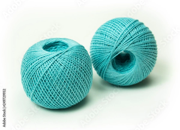 Obraz colorful spools of thread