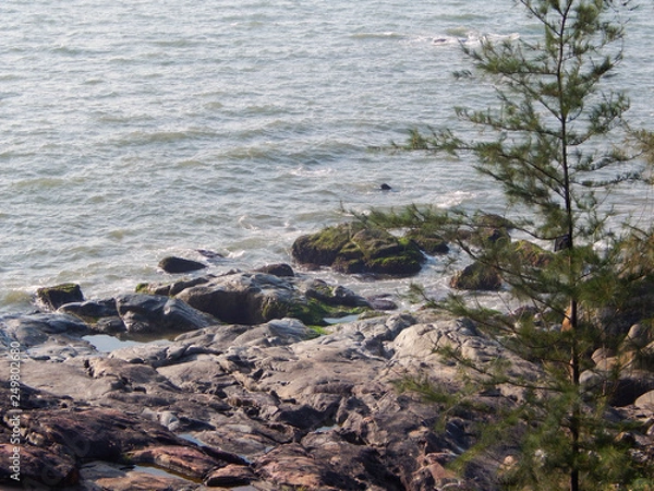 Obraz rocky seashore