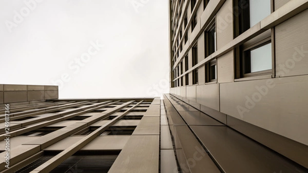 Obraz Bronze building