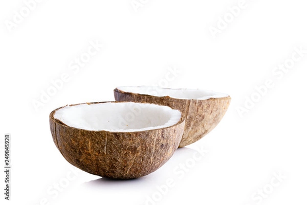 Obraz coconut and coconut milk for cooking and eating