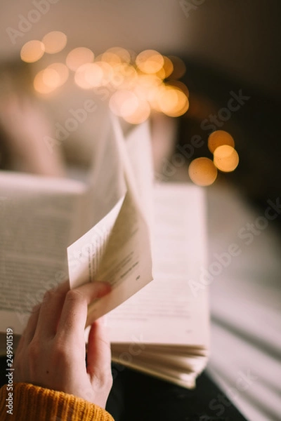 Fototapeta open book