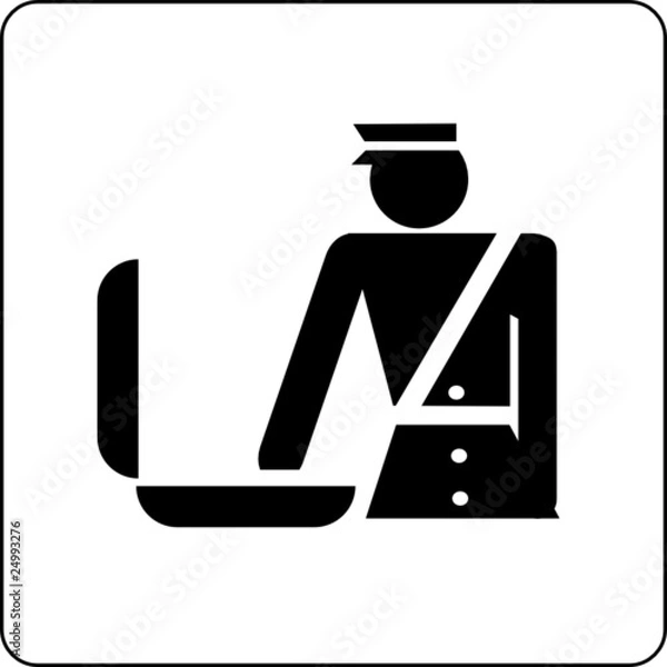 Obraz customs official