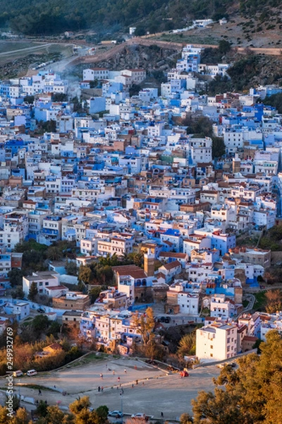 Fototapeta Chefchaouen Sunset