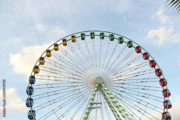 Obraz Ferris Wheel at the fair