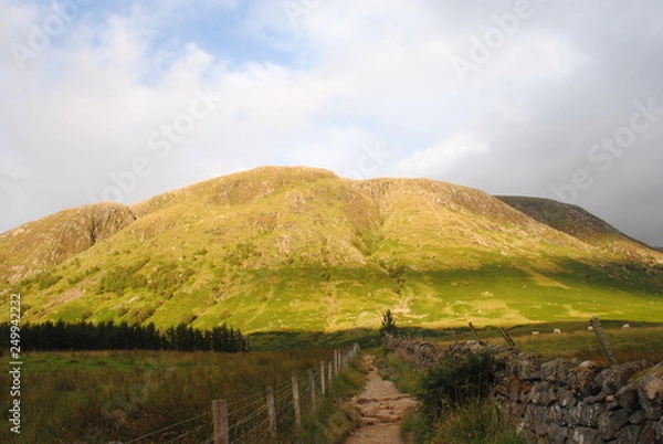 Fototapeta Scottish Mountains
