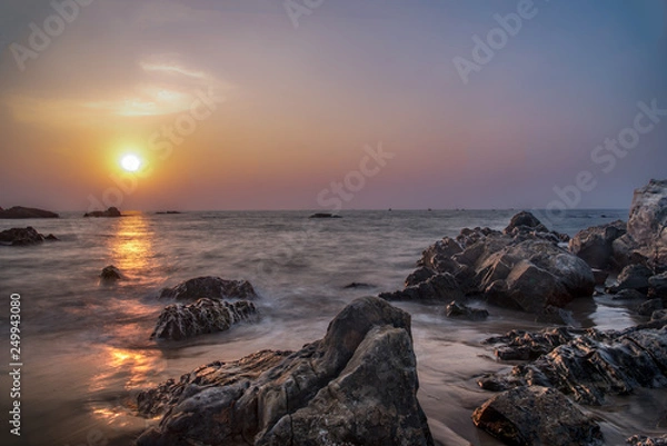 Obraz Sunset pics from GOA