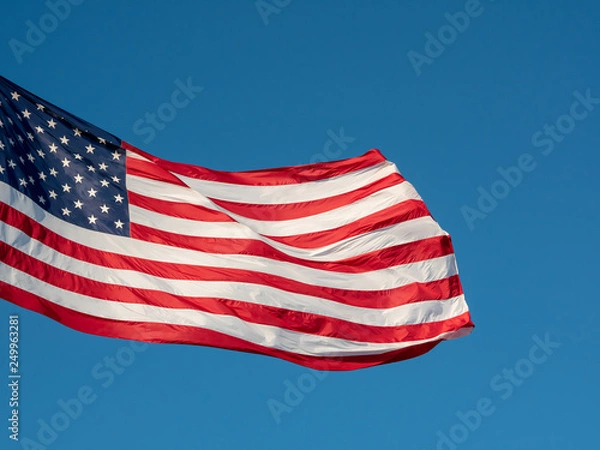 Obraz American Flag Flying