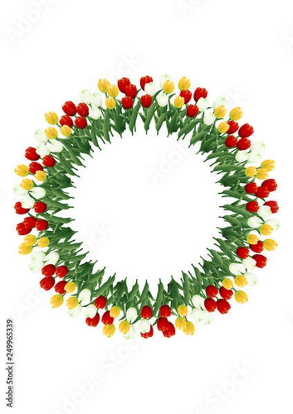 Obraz チューリップ05