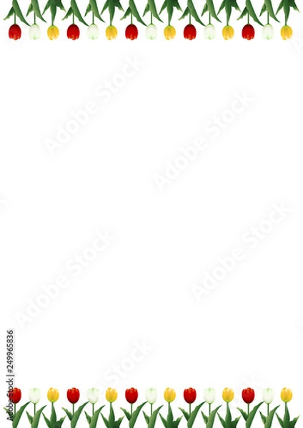 Obraz チューリップ07