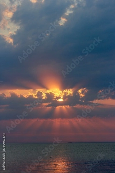 Obraz Dawn over Baltic Sea 