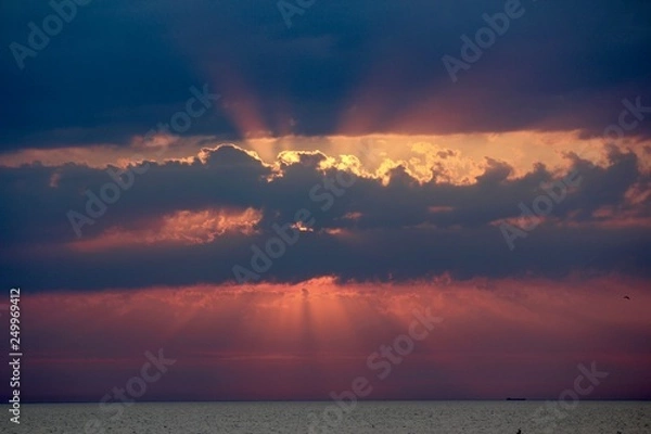 Obraz Dawn over Baltic Sea 