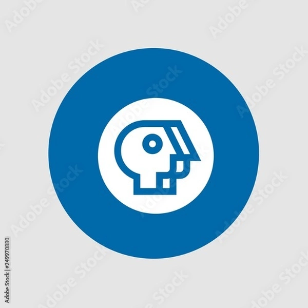 Fototapeta  Pbs icon