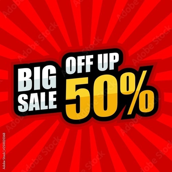 Obraz  discount banner sale, easy to use and simple