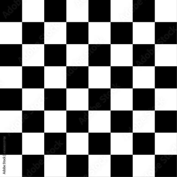 Obraz Doodle Chess seamless pattern background - Vector