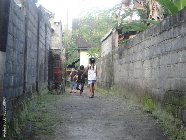 Obraz 走る子供達