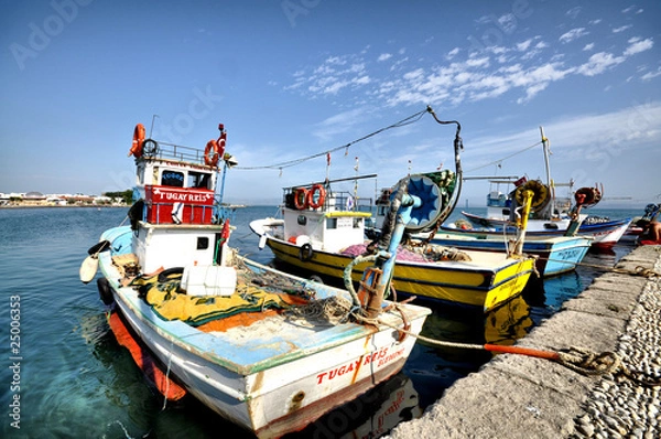 Obraz Balıkçı Tekneleri