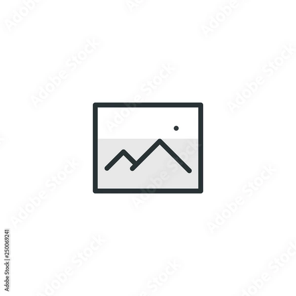 Fototapeta PHOTO BASIC ICON